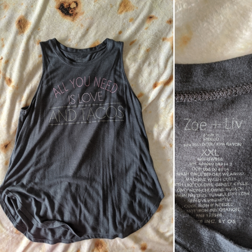 Taco tank top